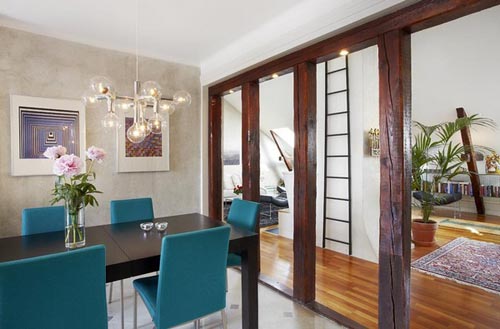 Căn hộ áp mái đẹp mắt